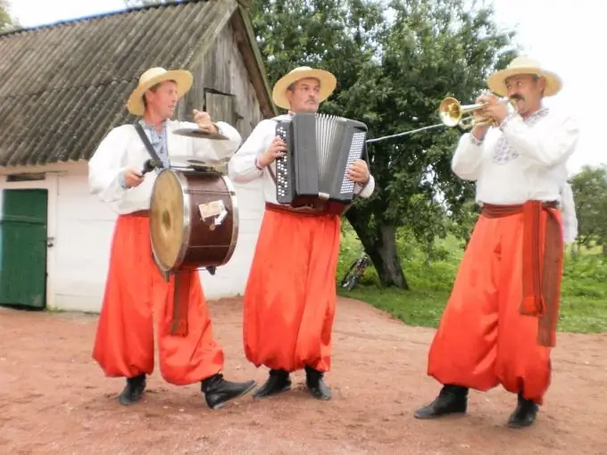 Folkemusikinstrumenter fra det ukrainske folk