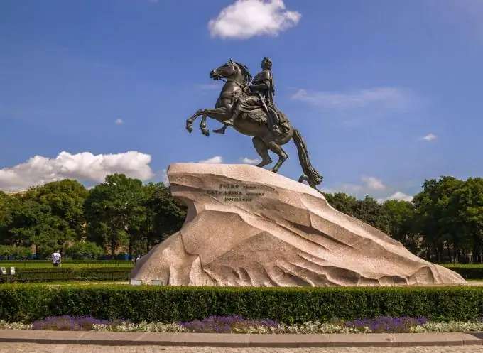 Das Denkmal des bronzenen Reiters ist der Stolz unseres Landes