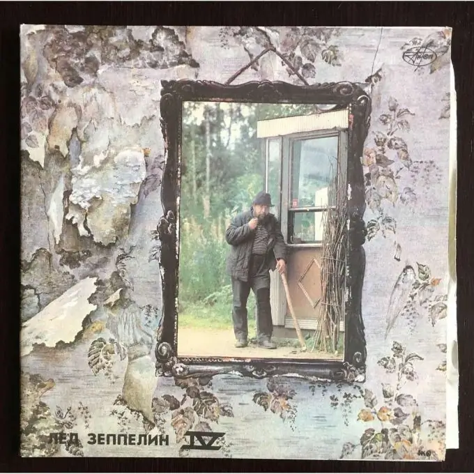 Disc cover for Led Zeppelin IV