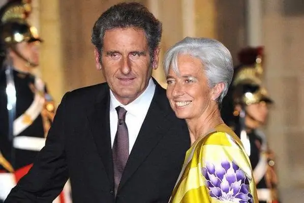 Christine Lagarde mit bürgerlichem Ehemann