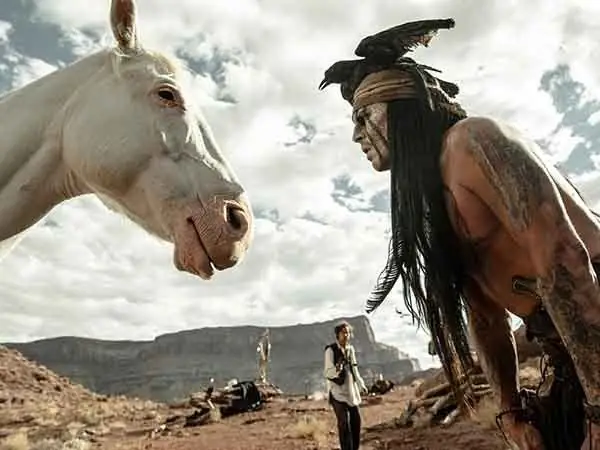 ακόμα από την ταινία "The Lone Ranger"