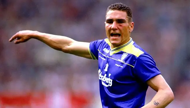 le footballeur de Vinnie Jones