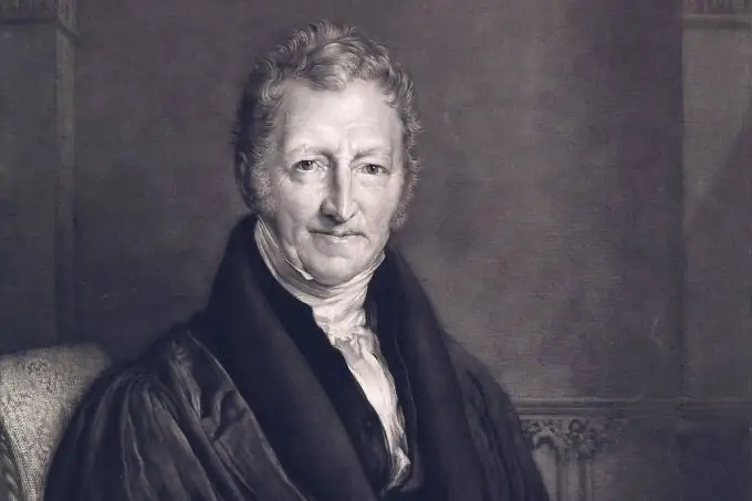 Thomas Malthus: biografie, kreativita, kariéra, osobní život