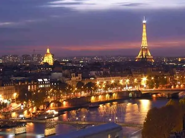 Paris at night