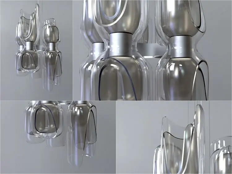 Lysekrone Eve Lasvit av Zaha Hadid Lysekrone Eve Lasvit av Zaha Hadid