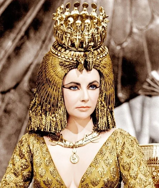 Cleopatra: siapa yang mewujudkan gambar ini di bioskop