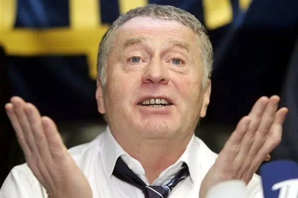 How to write a letter to V. V. Zhirinovsky