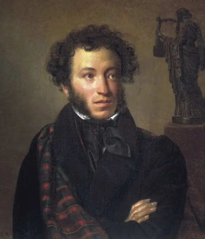 Hvor er A. S. Pushkin