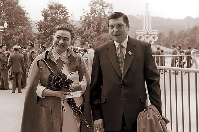 Suami Galina Brezhneva: foto