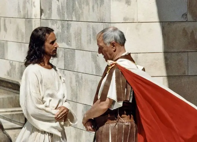 Extrait du film: une conversation entre Pilate et le Christ