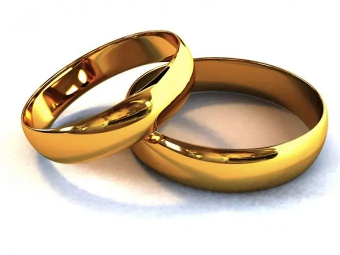 Where did the tradition of exchanging rings come from?