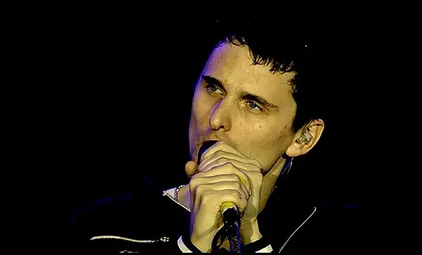 Matthew Bellamy at a concert called HAARP