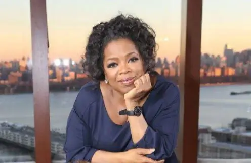 Beroemde presentator van een tv-talkshow - Oprah Winfrey