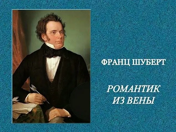 Franz Peter Schubert - velký rakouský skladatel