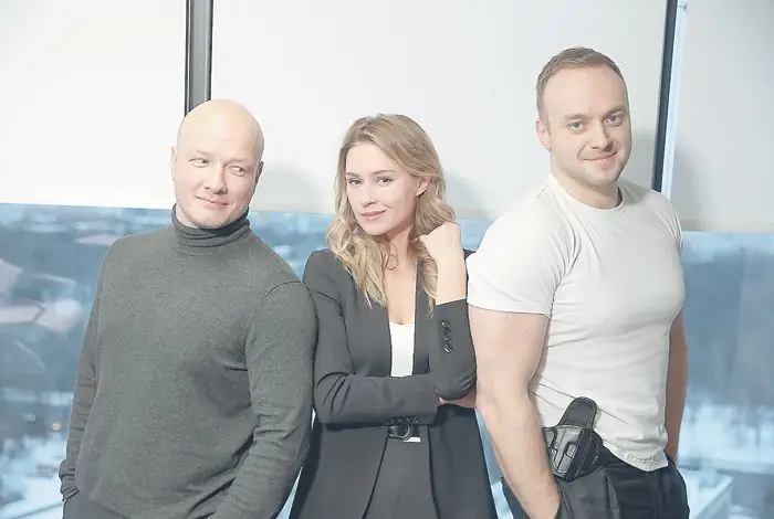 Ieva Andreevaite, Nikita Panfilov dan Maxim Schegolev