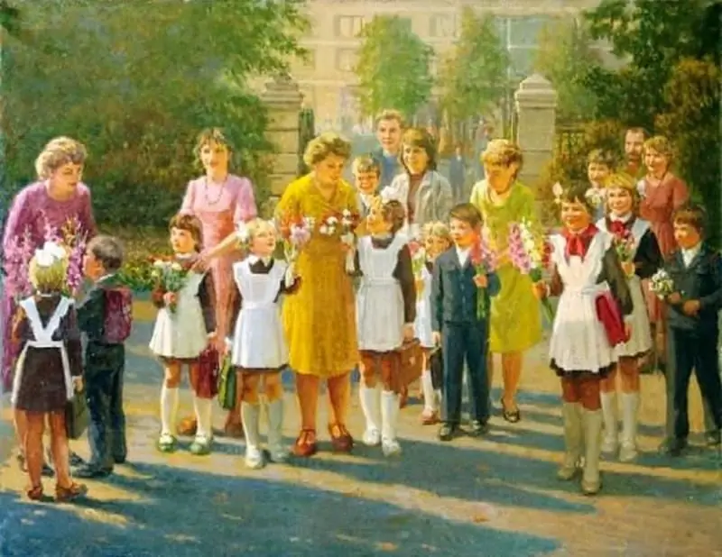 Lub Cuaj Hlis 1st (1980). Artist Alexander Krechetov