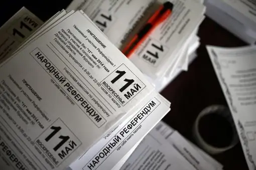 Cum a fost referendumul din estul Ucrainei